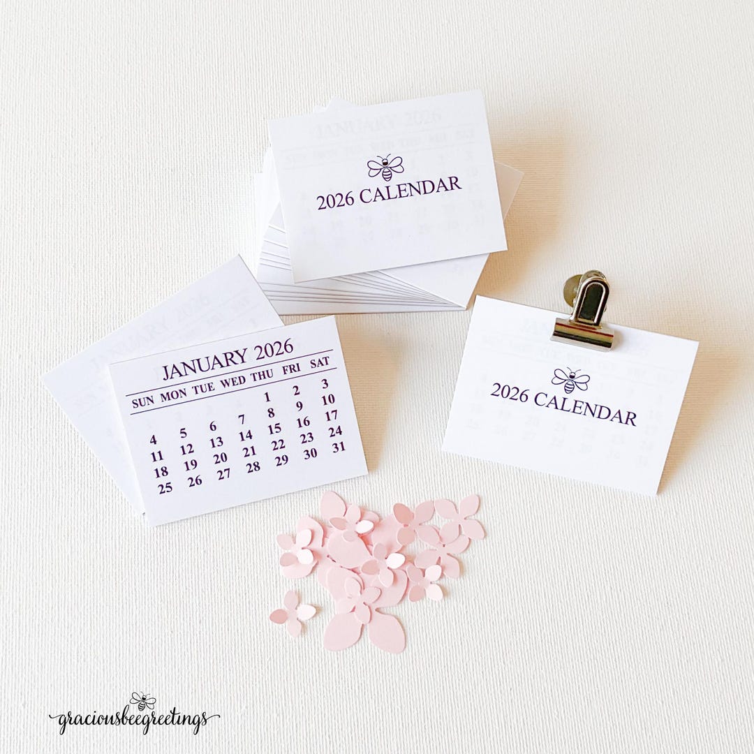 2026 Mini Tearoff Calendar, 2026 Monthly Pad Calendars, 2026 Craft
