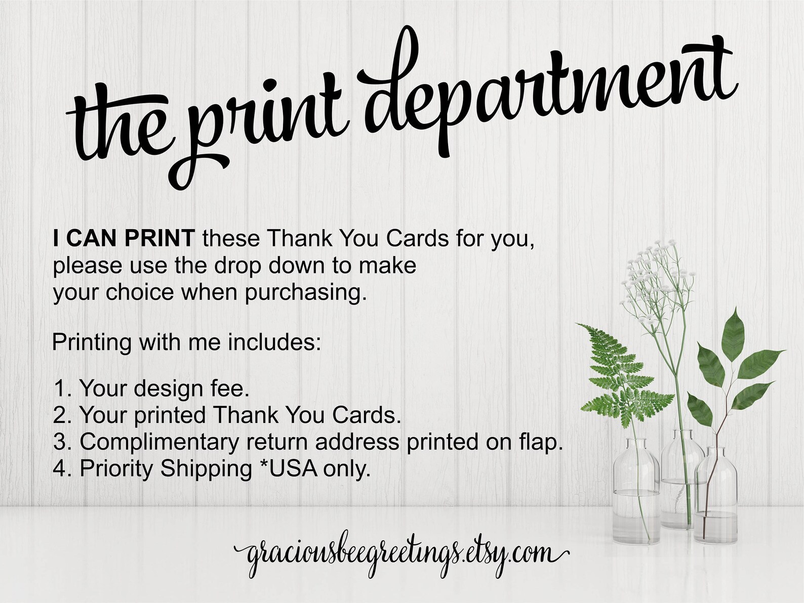 Thank You Cards Notes Stationery Personalized Thank You Etsy
