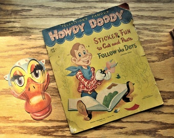 Howdy Doody Book Etsy