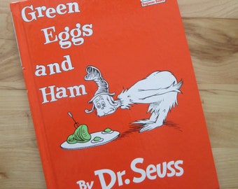 Green Eggs and Ham, libro per bambini del Dr. Seuss per lettori principianti in ottime condizioni, come nuovo