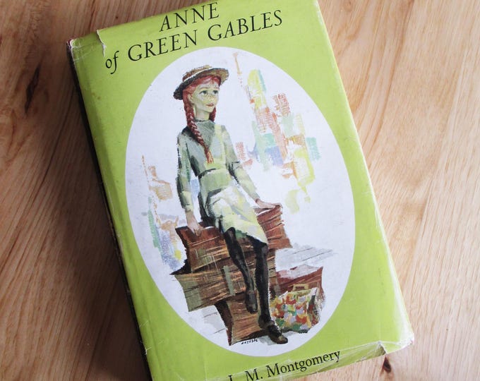 Anne of Green Gables Hardcover Book Published 1969 With Dust Cover - Etsy