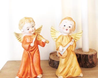 ヴィンテージ NAPCO エンジェル クリスマス フィギュア MCM 1950