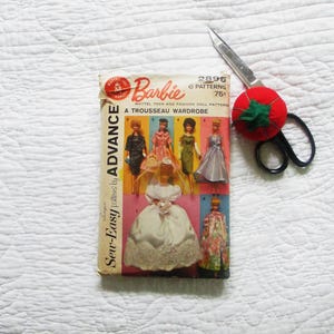 Barbie Sew-Easy patterns by Mattel 1962, Six patterns in gently used condition and ready to make another child very happy