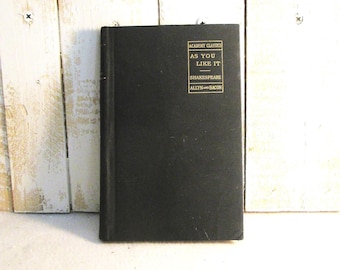 Antique 1896 Shakespeare 'As You Like It' Hardcover