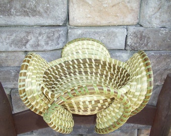 Sweetgrass Stand Basket