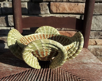 Sweetgrass Stand Basket