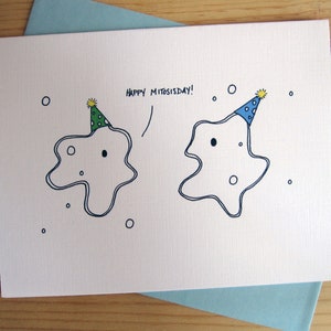 Birthday Card: Mitosis Day Cartoon