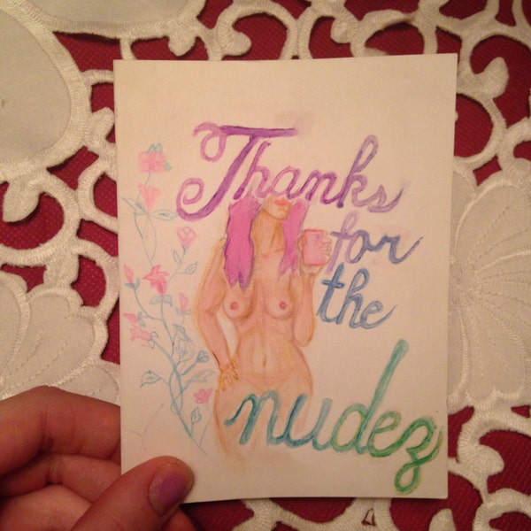 Thank you card (set of 8)