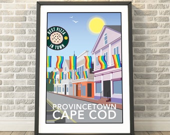 Provincetown, Cape Cod, USA -  capturing a memory - Travel prints and gifts by Tabitha Mary