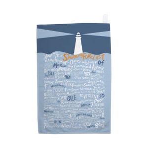 Et maintenant, les prévisions de livraison Torchon - par Tabitha Mary - Affiches de voyage et cadeaux