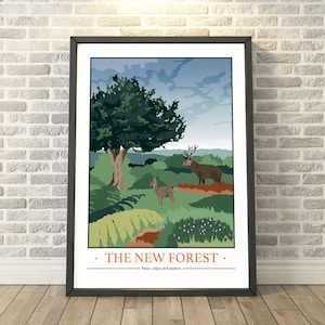 The New Forest, Hampshire, Dorset, Südostengland - Die Erinnerung festhalten - Reisegeschenke von Tabitha Mary