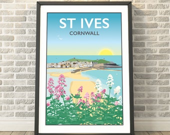 St Ives, Cornwall -  capturing a memory - Travel prints and gifts by Tabitha Mary