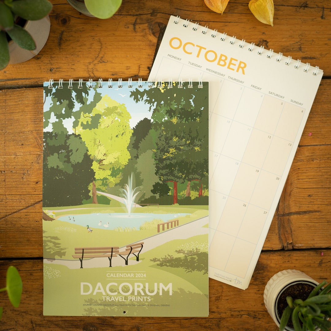 Dacorum Calendar 2024 Etsy
