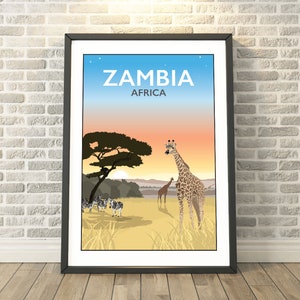 Safari in Zambia, Africa - catturare un ricordo - Stampe e regali di viaggio di Tabitha Mary
