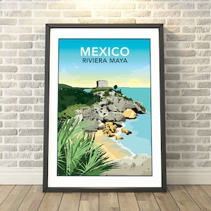 Mexico, Tulum, Riviera Maya -  capturing a memory - Travel prints and gifts by Tabitha Mary