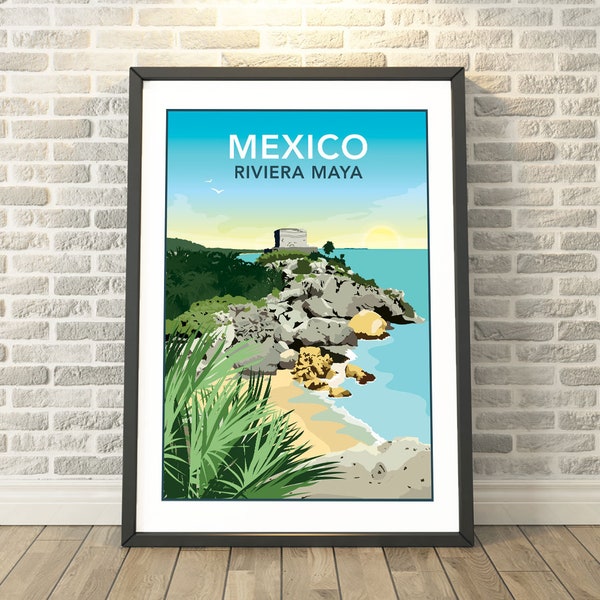 Mexico, Tulum, Riviera Maya - capture a memory with signed travel prints, cards & gifts by Tabitha Mary