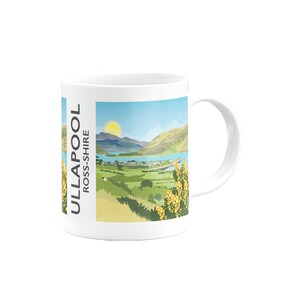 Ullapool, Ross-Shire, Scottish Highlands Mug  - by Tabitha Mary - Travel prints and gifts