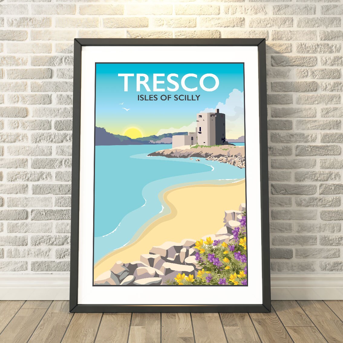 Tresco, Isles of Scilly -  capturing a memory - Travel prints and gifts by Tabitha Mary