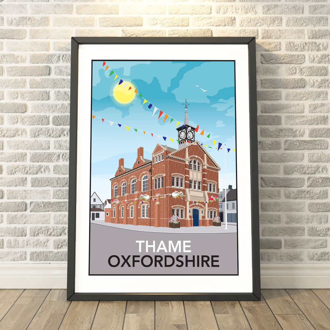 Thame, Oxfordshire -  capturing a memory - Travel prints and gifts by Tabitha Mary