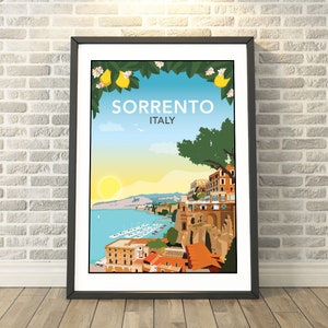 Sorrento, Italy -  capturing a memory - Travel prints and gifts by Tabitha Mary