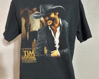 Vintage 2004 Tim McGraw Country Concert Band T Shirt S/M