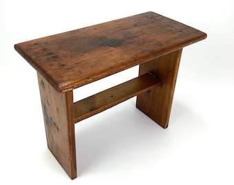 Vintage Ikea / Alvar Aalto & Artek Style Plywood Stool / Frosta