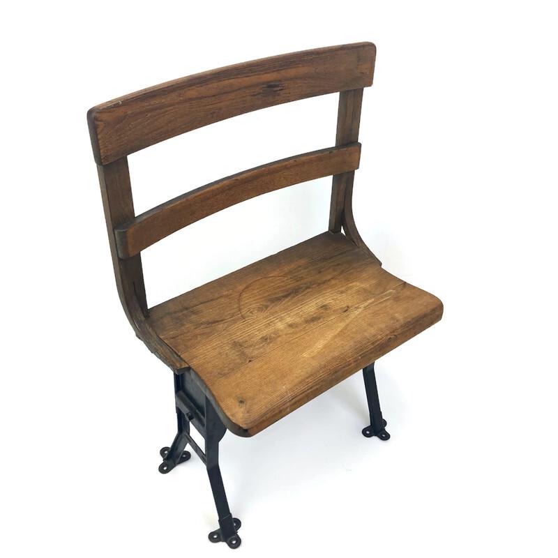 Vintage School Bench - Etsy