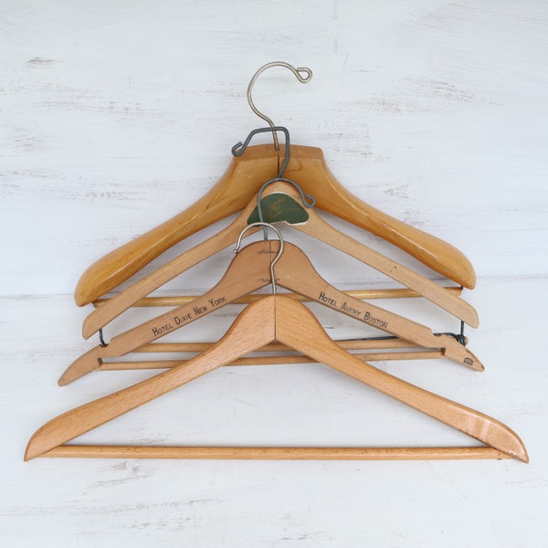 Vintage Wooden Coat Hanger - Sold Each