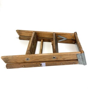 Vintage Wood Step Ladder - 24 Inch Stepstool - Plant Stand Display - Etsy