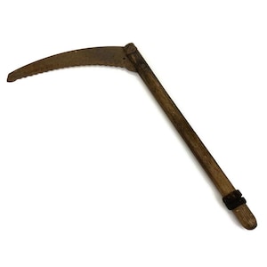19th Century Serrated Hay Sickle - Rare