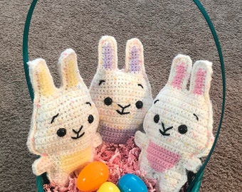 Crochet Amigurumi Easter Bunnies