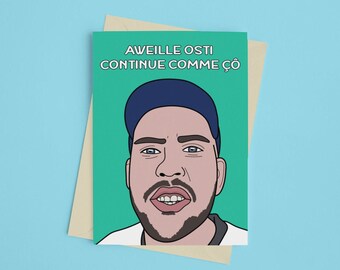 Bonne Fete Kevin Carte De Fete Quebec Funny Birthday Card Etsy Bonne Fete Kevin Carte De Fete Quebec Funny Birthday Card Etsy