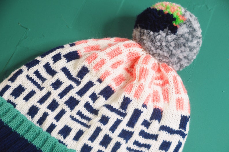 Wall of Windows Detachable Pom Pom Beanie Hat  for men  for image 1