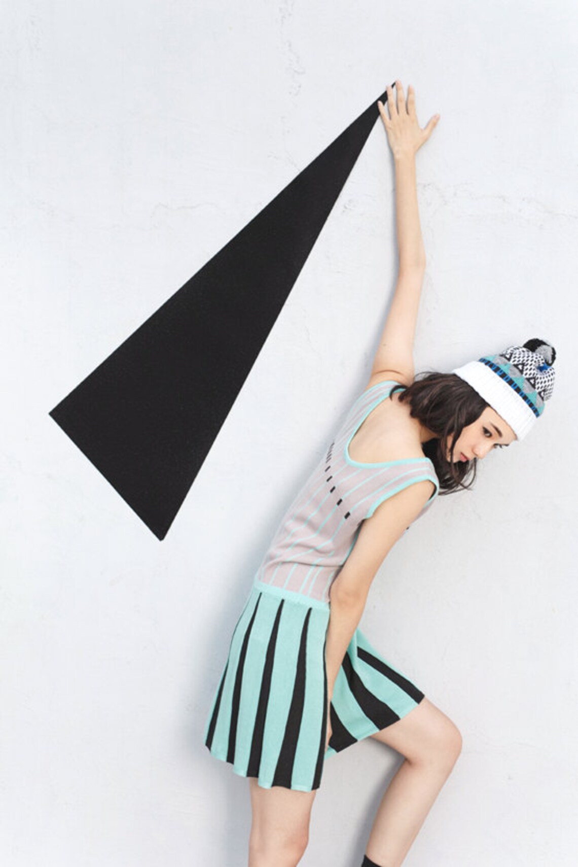 Knitted Tank Dress main image 0
