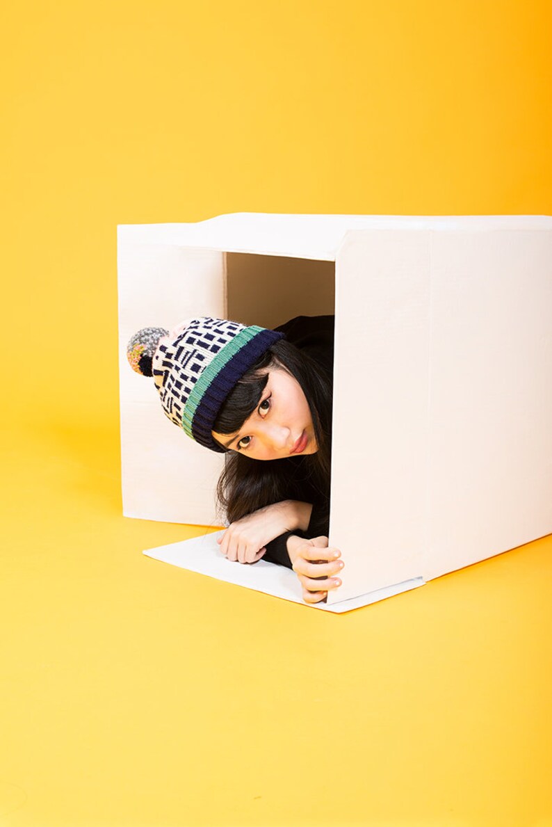 Wall of Windows Detachable Pom Pom Beanie Hat  for men  for image 2