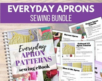 Everyday Apron Patterns Sewing eBook