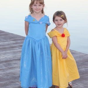 Princess dress pattern Princess PDF Girls Dress Pattern Happily Ever After Dress PDF Sewing Pattern image 3