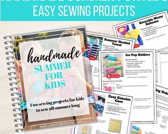 Handmade Summer for Kids Sewing eBook