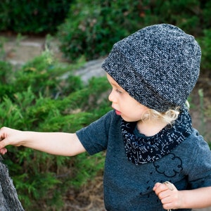 Frosty Cap & Ear Warmers PDF Sewing Pattern Fleece Hat Pattern, Winter Hat PDF Pattern, ear warmer pattern, snow cap sewing, kids cap sew image 9