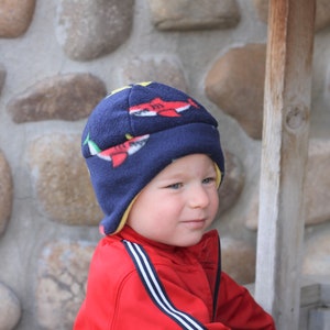 Frosty Cap & Ear Warmers PDF Sewing Pattern Fleece Hat Pattern, Winter ...