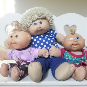 Cabbage Patch Clothing Sewing PDF Sewing Pattern:  doll clothes pattern, doll clothing