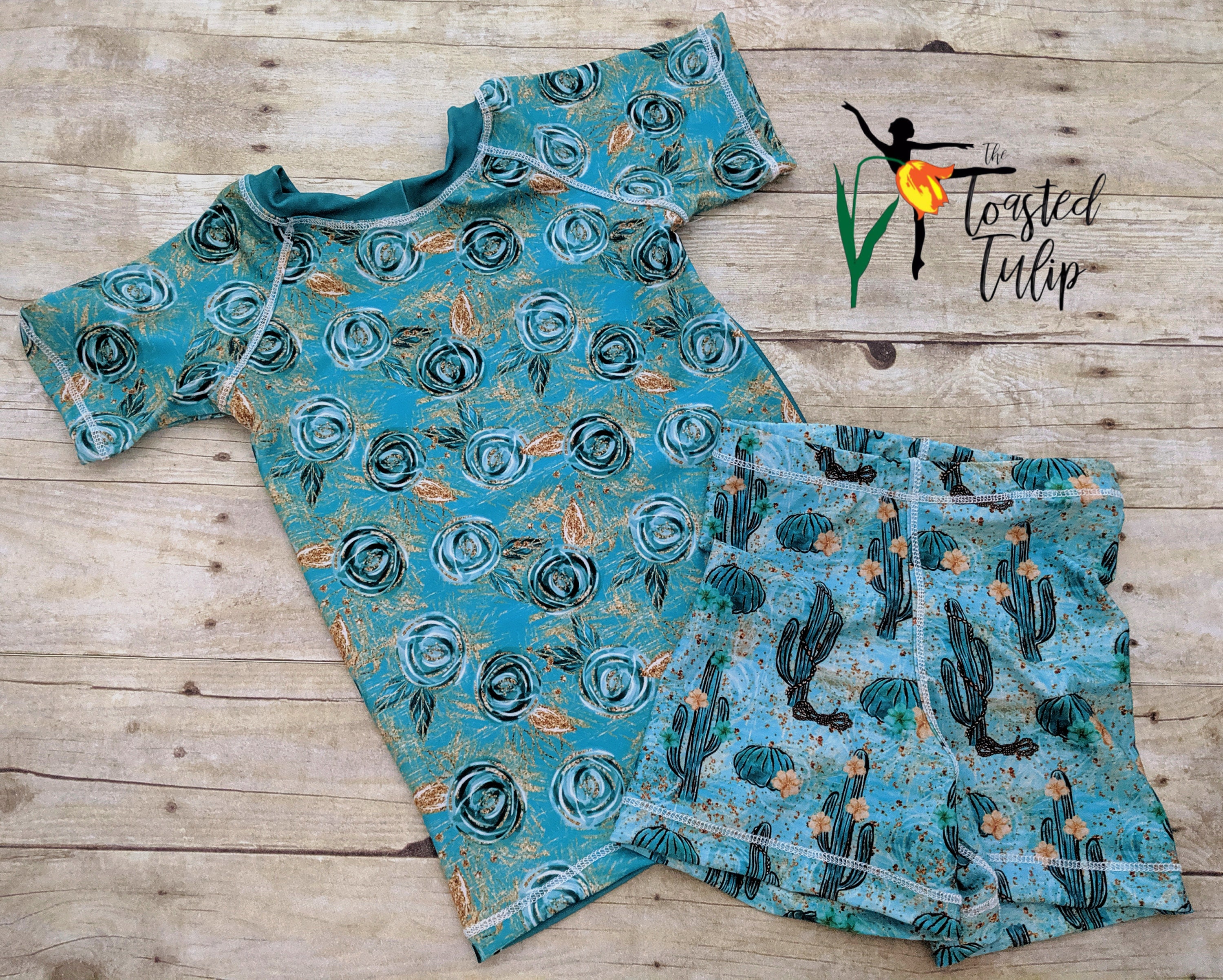 Kid Rash Guard Pattern Swim Rash Guard and Boy Shorts Sewing Pattern: Kids Swimsuit (PDF ...