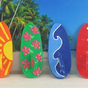 Surf Board for Fairy Garden OOAK Custom Miniature Polymer Clay