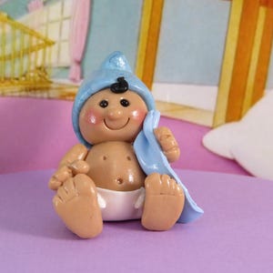 Baby or Baby Gnome for Fairy Garden OOAK baby shower, baby&#39;s first, handmade