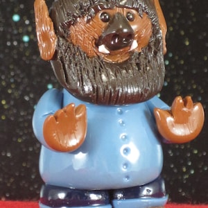 The Wolfman for Fairy Gardens OOAK Wee Monsters handmade miniature