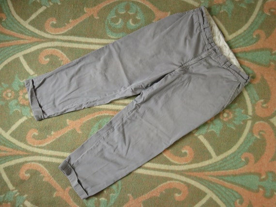 1950s Soft Gray Penny's Big Mac Chinos 