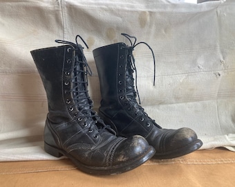 60s usarmy combat boots 茶芯　10 1/2 Mil-Tec American Buckle Combat Boots (US Size, Repro, 6
