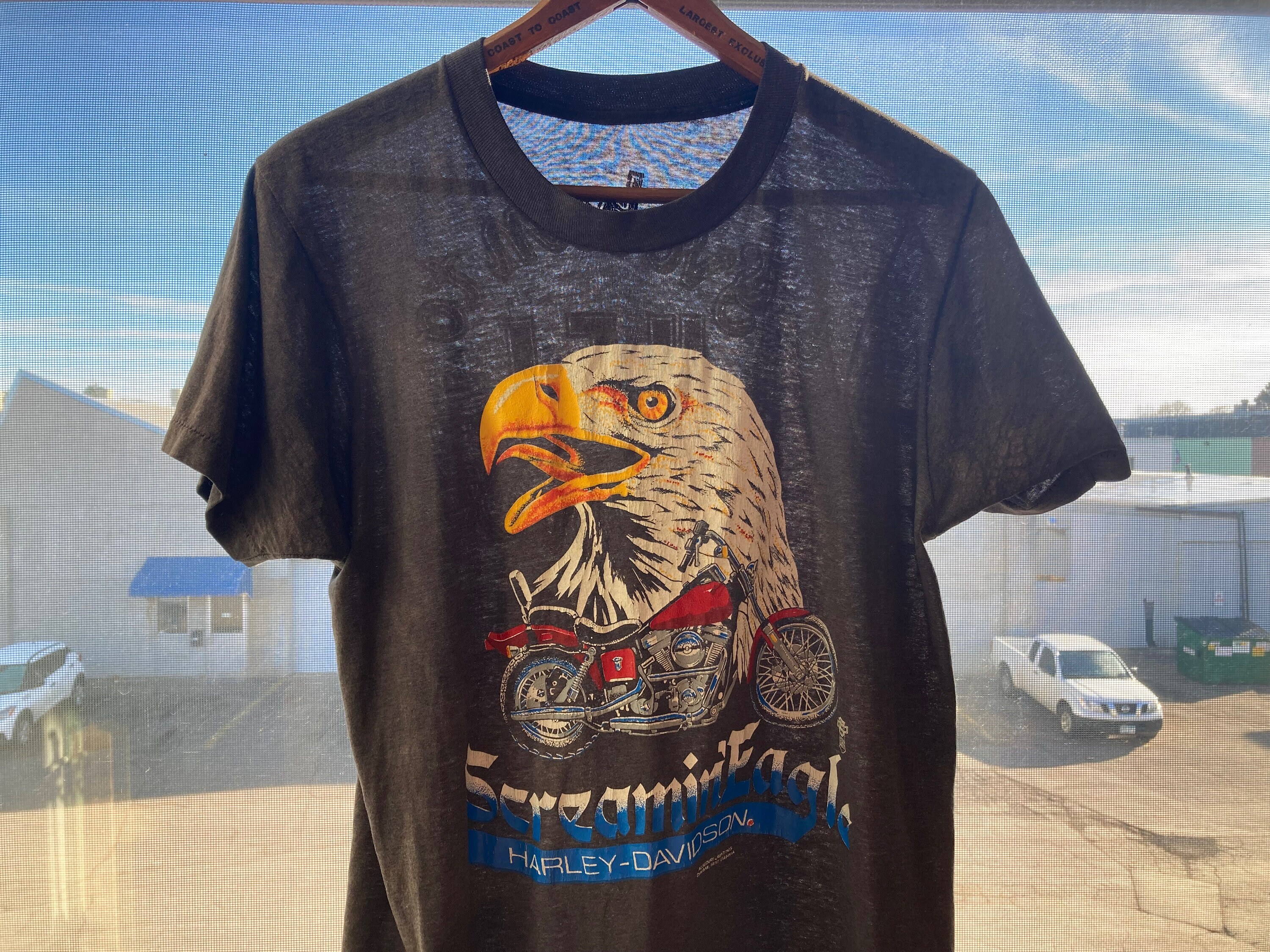 SM 70s 80s Harley Davidson Screamin' Eagle T Shirt 