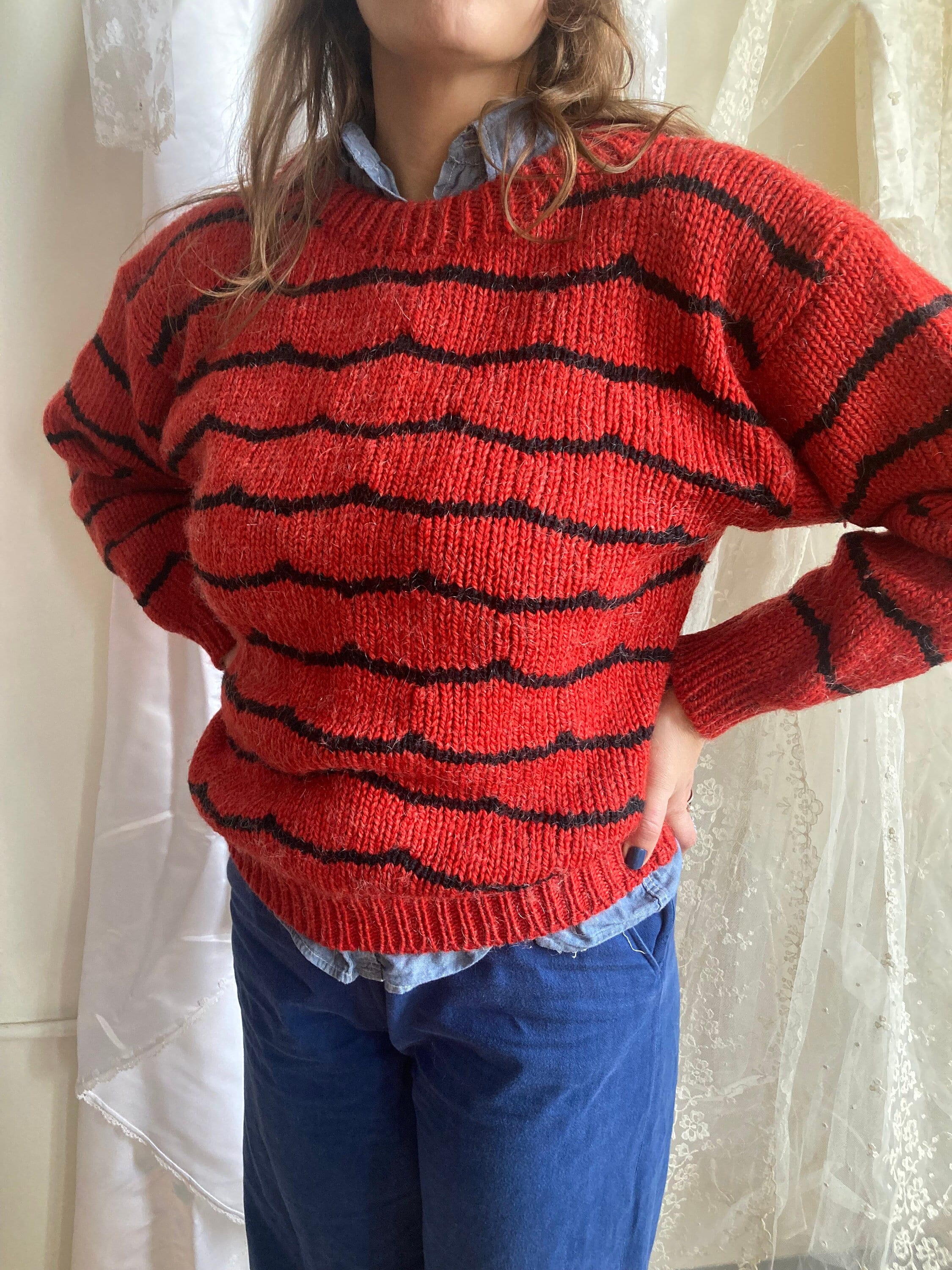 Vintage 1960s Black Mohair Turtleneck Sweater / M - Etsy Canada