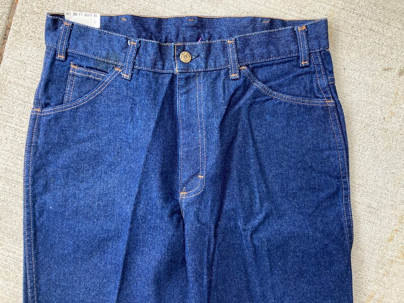 32x30 70s Saddle King Men's Boot Cut Western Jeans Etsy